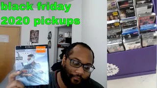 walmart black friday 2020 blu ray haul and 4k movie pickups