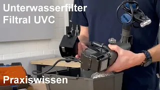 Oase Unterwasserfilter Filtral UVC - Mechanische und biologische Teichreinigung inkl. UVC Lampe