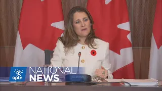 A breakdown of the federal government's Fall Economic Statement | APTN News