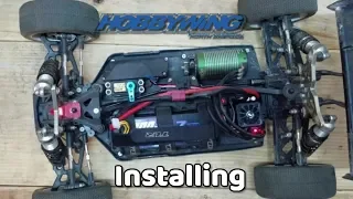 Installing HOBBYWING Max 8 Combo Into Losi 8ight E