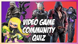 Video Game Community Quiz - Images, Music and Character + Bonus