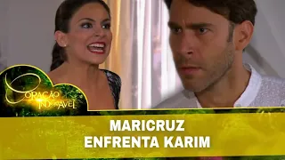 Coração Indomável - Maricruz enfrenta Karim