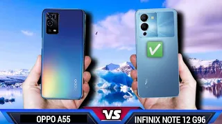 Oppo A55 vs Infinix Note 12 G96 #infinix #oppo #infinixnote12g96 #oppoa55