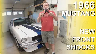 How to install the Front Shocks in a 1966 Mustang