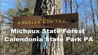 Hosack Run Trail Michaux State Forest Caledonia PA