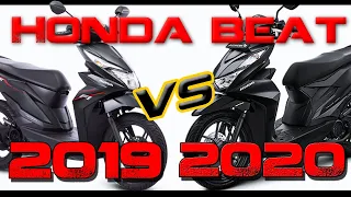 All new Honda Beat FI 2020  VS Honda Beat FI 2019