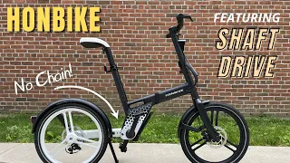 Honbike Review | Chainless Ebike with Shaft Drive