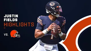 Every Justin Fields Play From First NFL Start | NFL 2021 Highlights