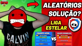 COMO LIDAR COM OS ALEATÓRIOS no POWER LEAGUE!? - BRAWL STARS