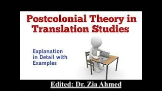 Postcolonial Theories of Transl