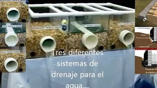 Draining / Drenaje de agua