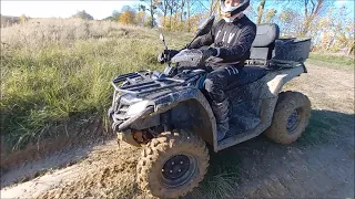 Quad 4x4 CF-MOTO 450L Żwirownia