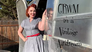 GRWM in a Vintage Airstream