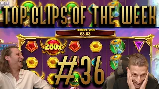 CRAZY BASE GAME BIG WIN ON GATES OF OLYMPUS - Best clips of the Week #36