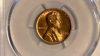 Penny 1959 D y P (su valor  actualizado )