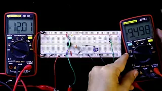 Negative voltage power supply with IC 555