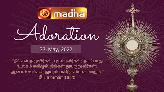 🔴 LIVE 27 May 2022 Adoration 11:00 AM | Madha TV