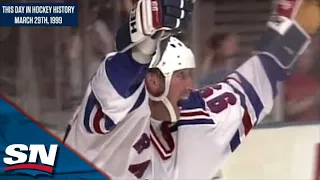 The Great One, Wayne Gretzky Scores His Final NHL Goal | This Day In Hockey History