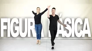 9. Figura básica de BACHATA | Como bailar en pareja | Aprende a bailar con Alfonso y Mónica