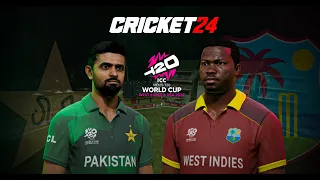 Pakistan's New Jersey WOW! 🤩 Pakistan vs West Indies T20 World Cup Warm-Up Match | Cricket 24