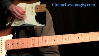 Crossroads Guitar Lesson Pt.3 - Cream - Second Guitar Solo