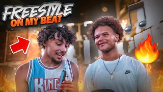 He MURDERED My Beat!!-Asking RANDOM People to Freestyle on MY Beats!!