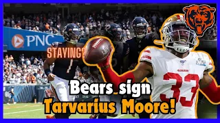 BREAKING: CHICAGO BEARS SIGN TARVARIUS MOORE! WHAT DOES THIS MEAN FOR JUSTIN FIELDS? SURPRISING!