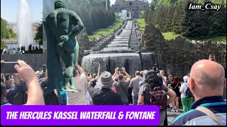 Hercules in Kassel: Fontane's Stunning Waterfall