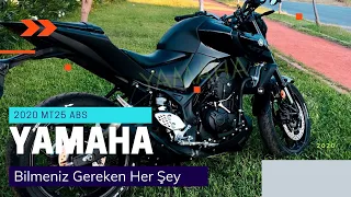 Yeni Kasa Yamaha MT25  İnceleme