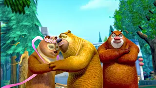 Vick and Boonie Bear 🌲 Ice Cristis 🎬 NEW EPISODE! 🎬 Funny Cartoon Collection