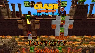 Crash Bandicoot - Back In Time Fan Game: Custom Level: Lost City By SirAlex