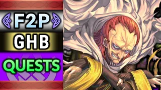 Riev Lunatic Quests F2P Guide | GHB | No SI | Few Seals - FEH