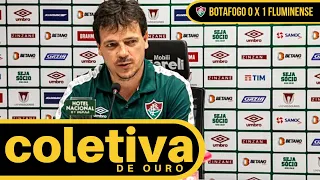 COLETIVA FERNANDO DINIZ | BOTAFOGO 0 X 1 FLUMINENSE| CAMPEONATO BRASILEIRO | 26/06/2022 AO VIVO HD