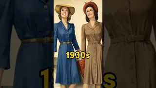 Woman Fashion Evolution ( which do you want to wear ? ) | few things