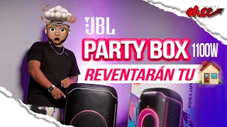 JBL PartyBox ULTIMATE 1100W de puro poder 🔊🔥 - UNBOXING 📦 y prueba de sonido 🔊