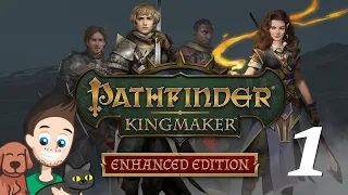 Blind Lets Play Pathfinder Kingmaker: Enhanced Edition #1 - Paladin I Am