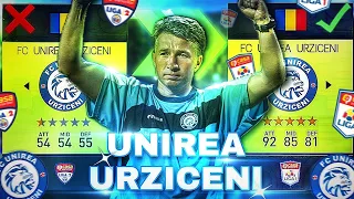 RECONSTRUIM UNIREA URZICENI in FIFA 22!😱