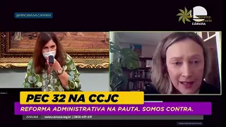 Votação da PEC32/20 na CCJ: transmissão da liderança da minoria