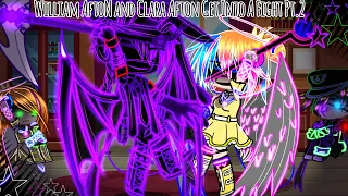 William Afton And Clara Afton Get Into A Fight / Pt.2 / FNaF / Sparkle_Aftøn