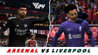 Arsenal vs Liverpool | PS4 Gameplay | FA Cup | FC 24