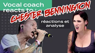 Vocal coach reacts to chester Bennington: réactions et analyse (français)