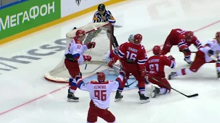 Sochi Hockey Open. Team of Russia (Olympic) 3 Lokomotiv 2, 5 August 2018