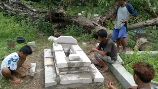 perbaikan makam uyut sabtu 26-11-2022