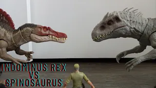 Indominus Rex Vs Spinosaurus