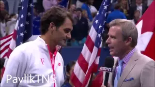 Novak Djokovic vs Roger Federer   US Open 2015 Final   CEREMONY HD