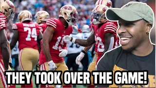 San Francisco 49ers vs. Carolina Panthers | 2022 Week 5 Highlights REACTION