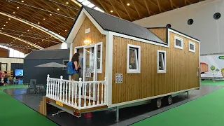 BILLIG WOHNEN MIT BAUGENEHMIGUNG AUS DER TÜRKEI | Tiny House 2024 Tiny Haus Oslo | GEG KFW möglich