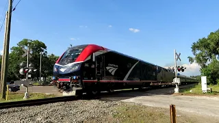 Amtrak Coming Amtrak Going CSX Following