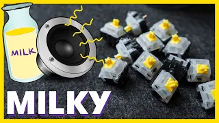 Gateron MILKY YELLOW Sound Test & Review // The best budget linear switches?