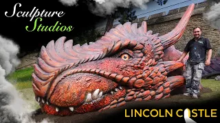 How We Made Lincoln Castle's New Dragon by Sculpture Studios